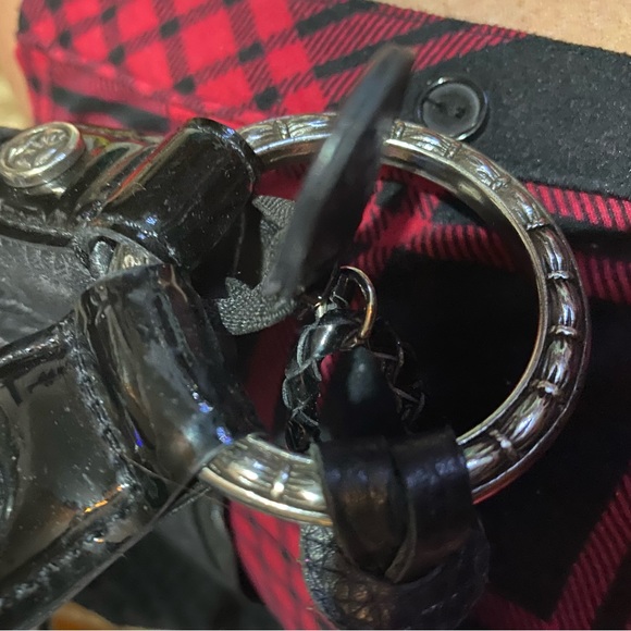 BRIGHTON BLACK WOVEN HANDBAG WITH TASSEL - Picture 3 of 16